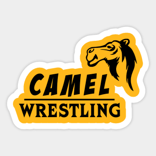 Camel Wrestling 2 Sticker